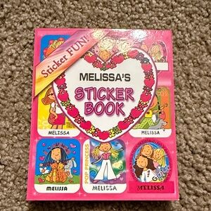 Melissa's Colorful Sticker Book for Kids